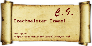 Czechmeister Izmael névjegykártya